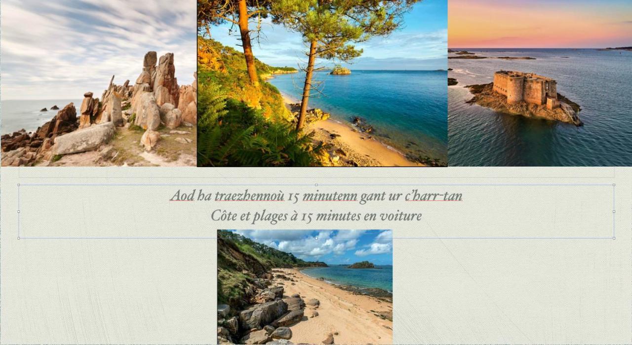 Appartamento Tal Ar Pont-Meur Morlaix Esterno foto